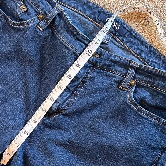 Chaps Womens' Daniella Curvy Straight Leg Slimming Fit Denim Jeans  Size 12 - Picture 5 of 8